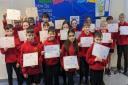 Some of Mauchline Primary's P7 writing stars