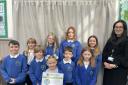 The pupils at Cumbrae Primary School are celebrating for the third time