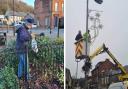 Catrine catches the Christmas spirit as Square gets spruced up for festive season