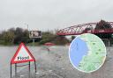 The SEPA flood warning is for across Ayrshire & Arran