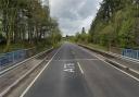 The incident happened near Mauchline on Sunday.