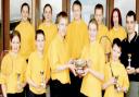 Auchinleck Academy's badminton team won the Scottish Schools Championships in 2004
