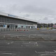 Prestwick Airport is being prepared as a temporary mortuary.