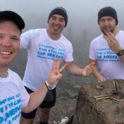 Release Ayrshire lads raise £1k after completing tough Three Peaks Challenge