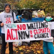 Young climate protestor makes anti-incinerator campaign visible at mass march