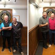 Darts: New Cumnock club players celebrate three-person team success