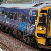 ScotRail trains between Glasgow and Carlisle via Dumfries are being disrupted due to heavy rain