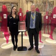 MP Allan Dorans supports the Metastatic Breast Cancer charity campaign Image: Allan Dorans MP
