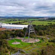 The Barony A Frame at the former Barony colliery site, where National Pride UK wants to build an 'eco therapy wellness centre'