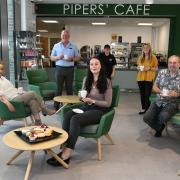 Piper's Café officially opened in July 2021.