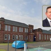 Finance chief Joe McLachlan, inset, had a stark warning for East Ayrshire councillors