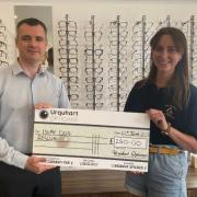 Urquhart Opticians support Islay Dog Rescue