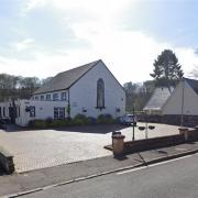 Sorn Village Hall, where pupils and staff were rehearsing for a Nativity play when the alleged incident happened in December 2019