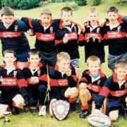 Cumnock Rugby Club’s Primary 7’s team were celebrating in 2003