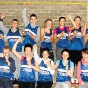 Cumnock Academy's cross country medal winners from 2013