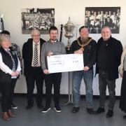 East Ayrshire Council's donation to Cumnock Juniors