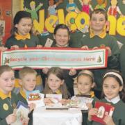 St Patrick’s Primary Eco Committee were working hard to help the environment in 2009