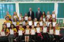Pupils from St Partick's celebrated Burns Day