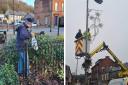 Catrine catches the Christmas spirit as Square gets spruced up for festive season