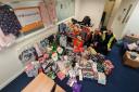 Festive spirit: Generous bus drivers donate hundreds of gifts for Ayrshire kids