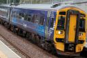 ScotRail trains between Glasgow and Carlisle via Dumfries are being disrupted due to heavy rain