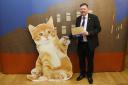 Cats Protection event at Scottish Parliament with MSPs