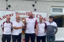 Lugar Bowling Club- Cameron Todd and Steven McPheators who defeated Derek Millen and Ronnie Kelly
