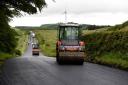 Ayrshire Roads Alliance carrying out work on the Ayr to Dalmellington road