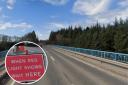 Residents angry about the work being done on the A76 Howford Bridge