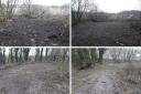 The vacant land is for sale on Rightmove for £55,000 (Images- Rightmove)