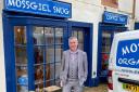 MP Alan Brown during a recent surgery visit to Mauchline's Mossgiel Snug