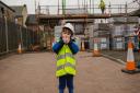 The housing development has been given two thumbs up from Stevenston kid Ellis.