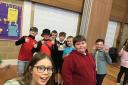 New Cumnock Primary pupils let their hair down at a Spring Fling dance as the old term came to a close (Image: New Cumnock Primary School blog at blogs.glowscotland.org.uk)