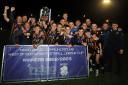 Auchinleck Talbot celebrate their WoSFL Cup final win over Clydebank at Meadow Park in Irvine on Friday, April 28