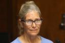 Leslie Van Houten attends a parole hearing at the California Institution for Women in 2017 (Stan Lim/Los Angeles Daily News via AP/PA)