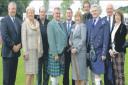 The Cumnock Highland Games committee and guests in 2008