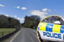 The incident took place on the A70 near Cumnock.