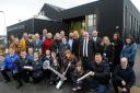 Netherthird Primary pupils and staff moved into their new school building in February