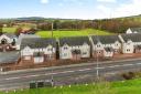 The home for sale in New Cumnock.
