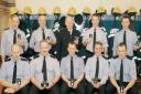 Cumnock firefighters received medals for the Queen's Jubilee