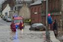Flooding in New Cumnock