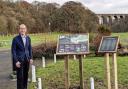 Councillor Neill Watts pictured at Woodroad Park in Cumnock
