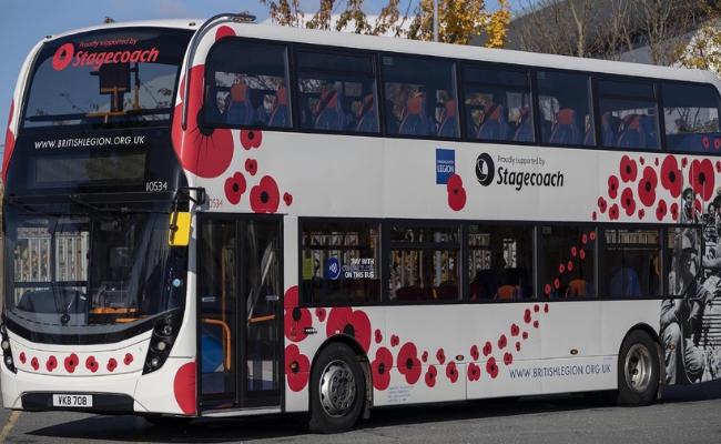 Free travel for veterans and military personnel on Remembrance Day