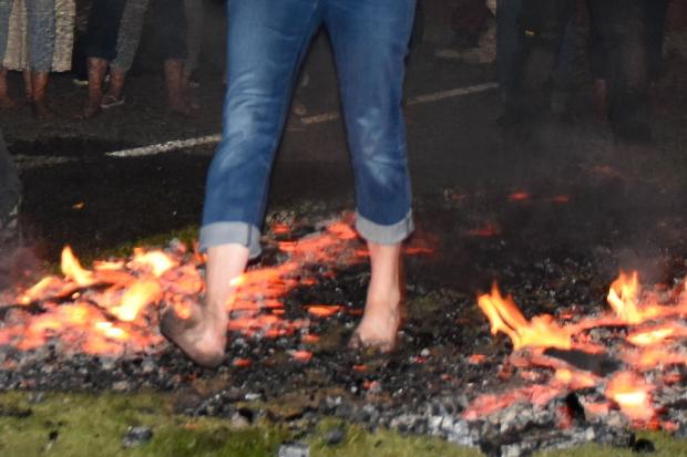 The hospice’s first firewalk will be held next week