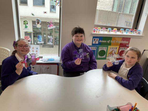 Cumnock Chronicle: Having fun (Image- Lochnorris Primary School and Supported Learning Centre)