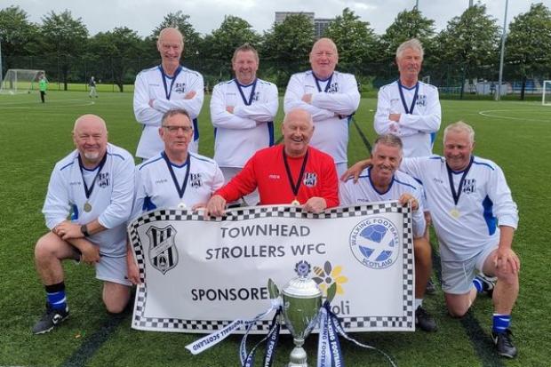 Townhead Strollers’ triumphant over-60s with the Scottish Cup