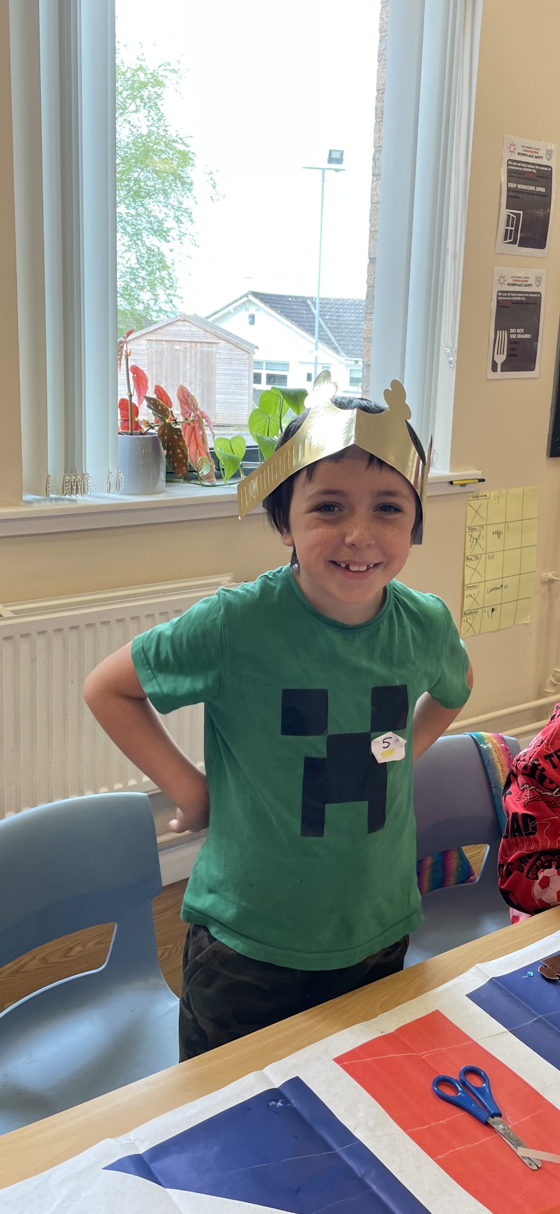 King for the Day at Auchinleck Primary