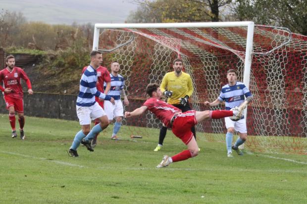 Glenafton Athletic are seeking grant funding to help maintain the playing surface at Loch Park