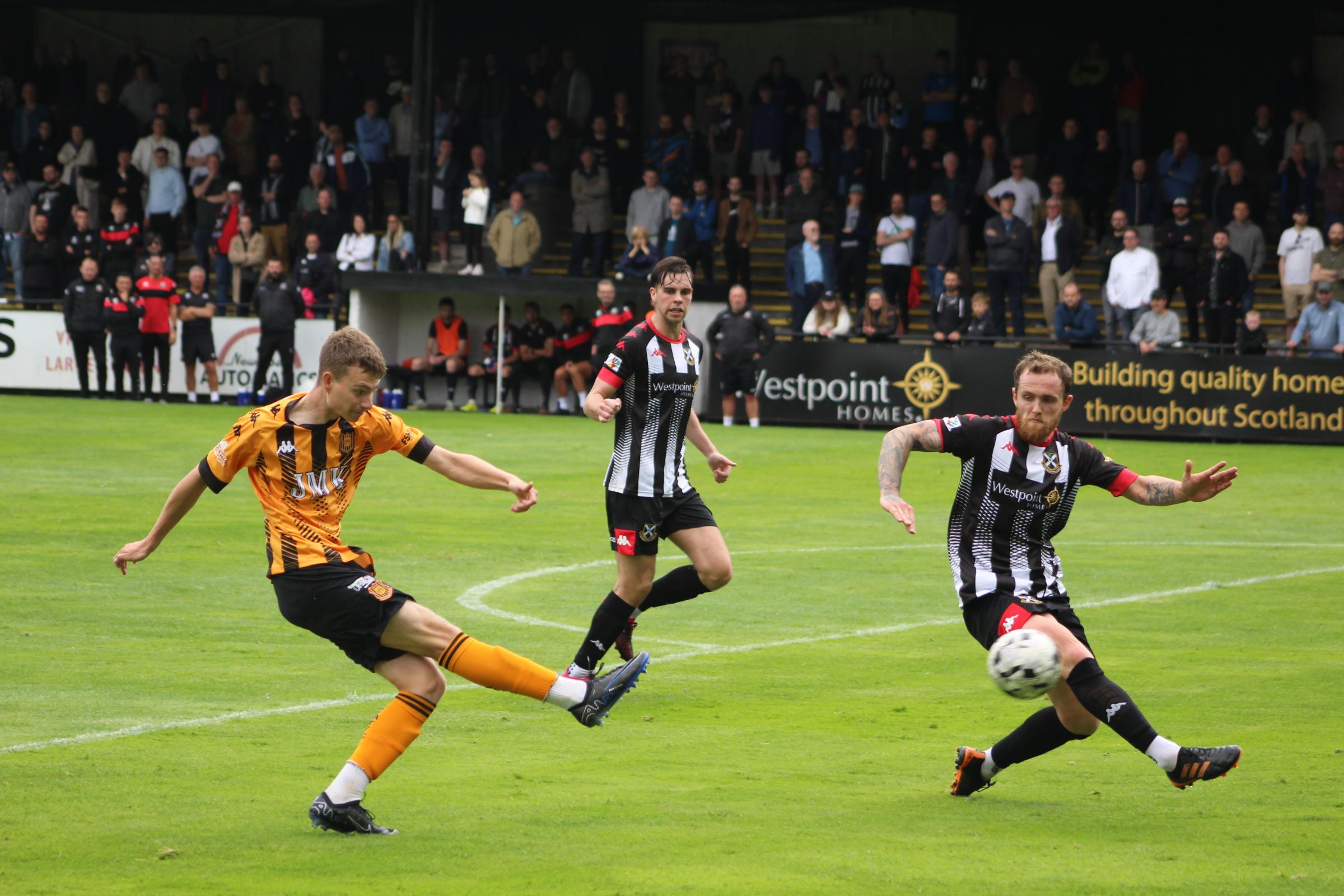 Auchinleck Talbot lost 1-0 to Pollok on the opening day of the WoSFL season on July 29