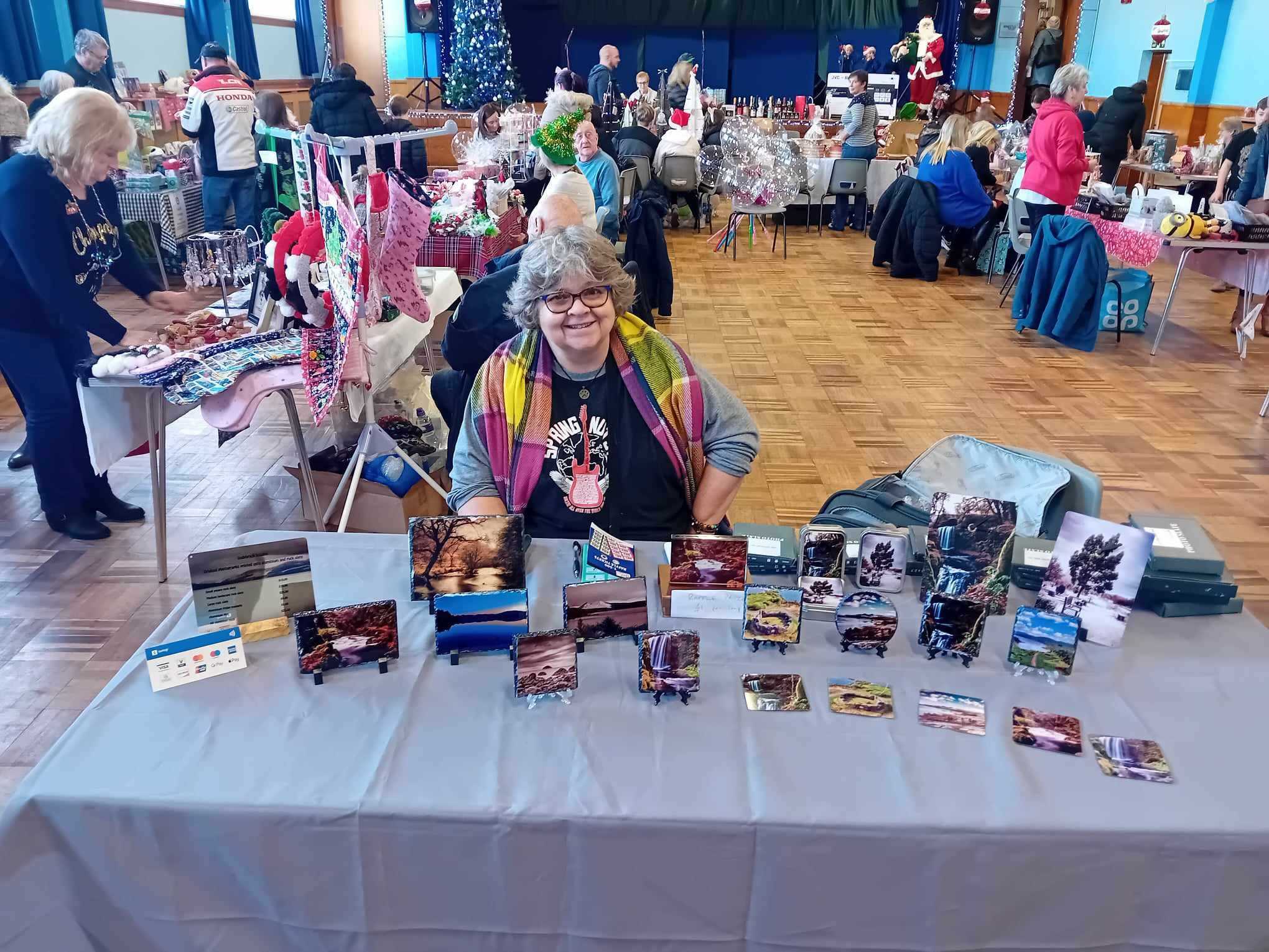 Dalmellingtons Christmas fayre took place at the towns community centre 